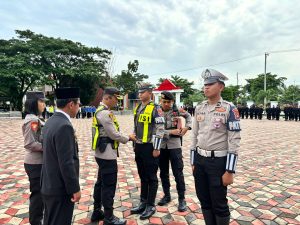 Polres Muratara Gelar Apel Deklarasi Sumsel Bebas Dari Knalpot Brong