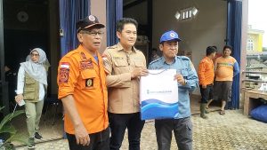 BSB Muara Rupit Salurkan Bantuan Sembako untuk Korban Banjir