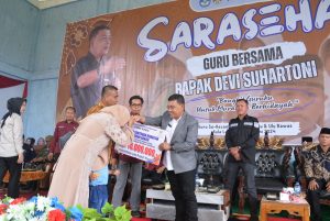 Serasehan Bupati dengan Guru di Kecamatan Rawas Ulu – Ulu Rawas