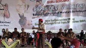 Sarasehan Guru Nibung Bupati Muratara: IPM Muratara sudah Naik hingga 67,23. Bangkit Guruku untuk Muratara Berhidayah