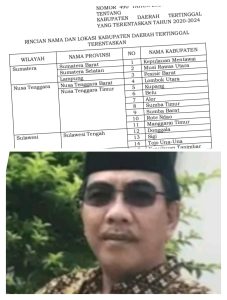 Selamat Tinggal Status Tertinggal Kabupaten Muratara Terentaskan berdasarkan Kepmendes.