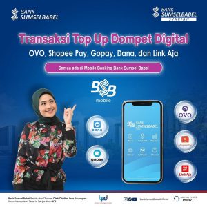 Top Up Dompet Digital di Bank Sumsel Babel