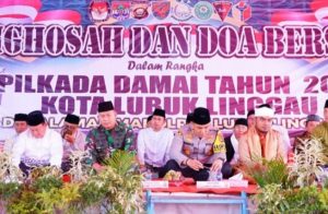 Pemkot LubukLinggau Gelar Acara Doa Bersama Agar Pilkada Pada 27 November Aman dan Damai