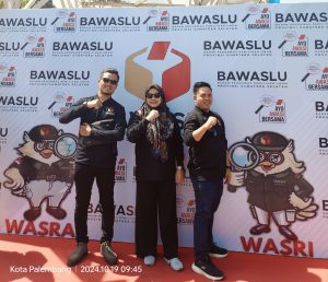 Bawaslu Muratara dan Jajaran Ikuti Deklarasi Kampanye Damai Pemilihan 2024.