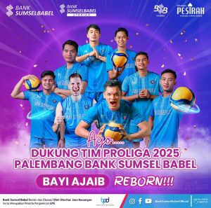 Dukung Tim Proliga 2025 Palembang Bank Sumsel Babel