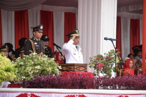 Upacara HUT RI ke-80 di Kabupaten Musi Rawas Utara Berlangsung Khidmat