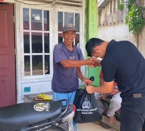 Satreskrim Polres Muratara Tebar Kebaikan, Rutin Bagikan Sembako Lewat Program “Jumat Berkah”