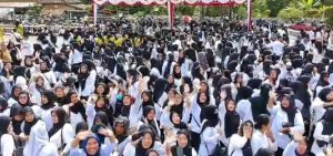 Gladi Peresmian PPPK Paruh Waktu Digelar di Halaman Kantor Bupati Muratara