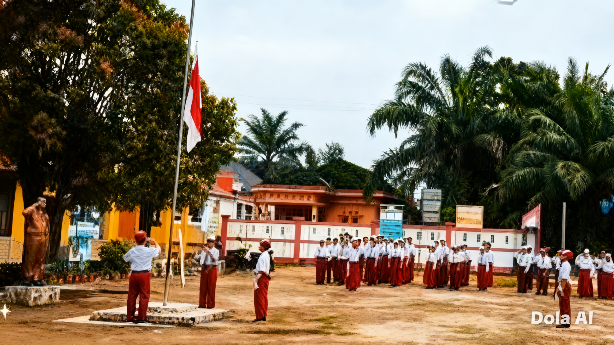 Kepala SDN Pantai Tekankan Pentingnya Kerukunan dan 4 Kata Ajaib dalam Upacara Bendera