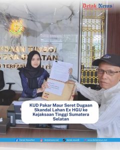 Ketua KUD Pakar Maur Seret Dugaan Penyimpangan Lahan Ex HGU ke Kejati Sumsel