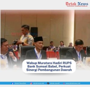 Wabup Muratara Hadiri RUPS Bank Sumsel Babel, Tegaskan Dukungan untuk Penguatan Ekonomi Daerah