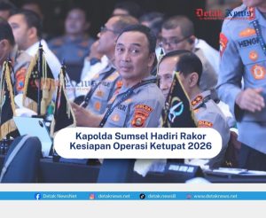 Kapolda Sumsel Hadiri Rakor Kesiapan Operasi Ketupat 2026