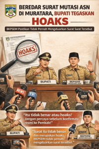 ASN Muratara Diimbau Waspada, Surat Mutasi yang Beredar Dipastikan Hoaks