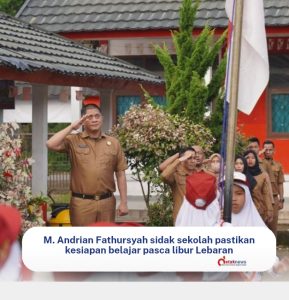 Kadisdik Muratara Sidak Sekolah di Hari Pertama Masuk Pasca Lebaran, Tekankan Disiplin dan Anti-Bullying