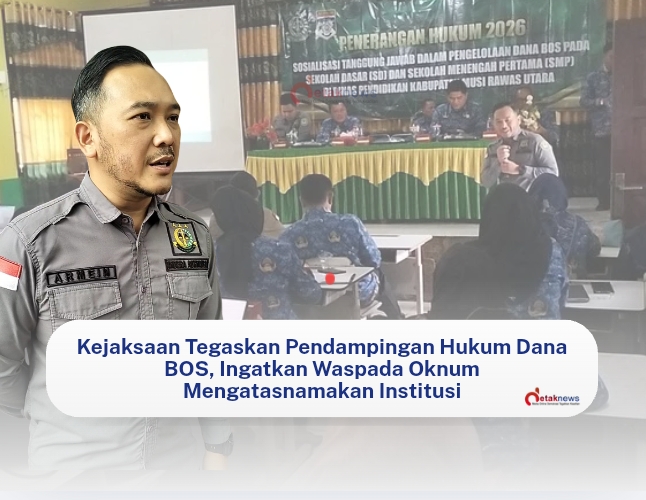 Kejaksaan Tegaskan Pendampingan Hukum Dana BOS, Ingatkan Waspada Oknum Mengatasnamakan Institusi
