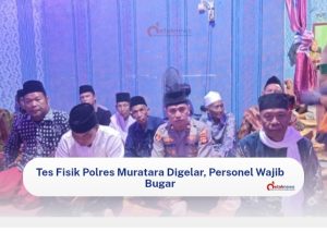 Tes Fisik Polres Muratara Digelar, Personel Wajib Bugar