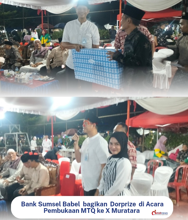 Bank Sumsel Babel Muara Rupit Hadiri Pembukaan MTQ X Muratara, Dukung Pembinaan Generasi Qur’ani
