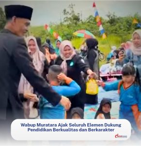 Wabup Muratara Ajak Seluruh Elemen Dukung Pendidikan Berkualitas dan Berkarakter