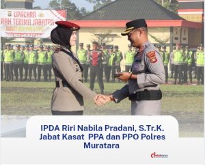 Polwan Asal Muratara Resmi Pimpin Sat PPA dan PPO, Kapolres Tekankan Perlindungan Perempuan dan Anak
