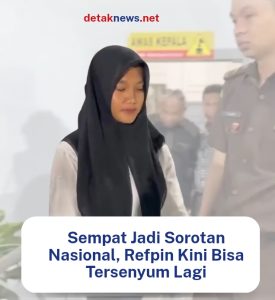 Setelah Tangis dan Penantian Panjang, Refpin Kini Bebas